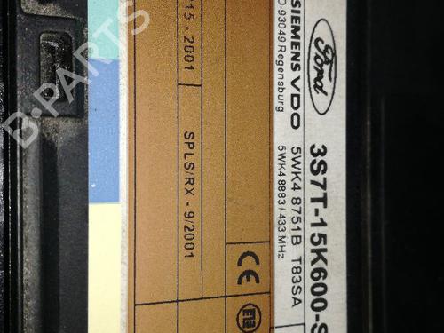Electronic module FORD MONDEO III Saloon (B4Y) 2.0 TDCi | BP12723355M83 