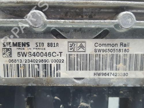 Engine control unit (ECU) CITROËN XSARA (N1) 2.0 HDi 90 | BP12735024M57 