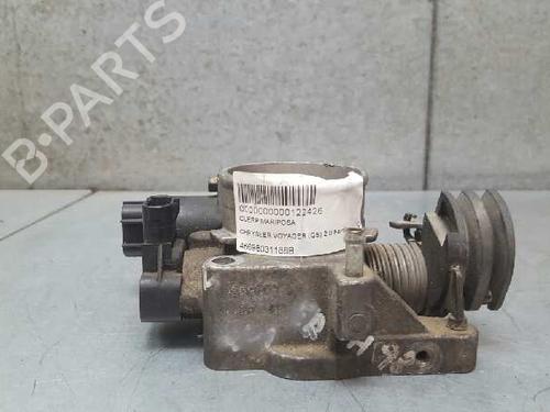 Used Throttle body CHRYSLER VOYAGER / GRAND VOYAGER III (GS_, NS_) 2.0 i (133 hp) 12697806