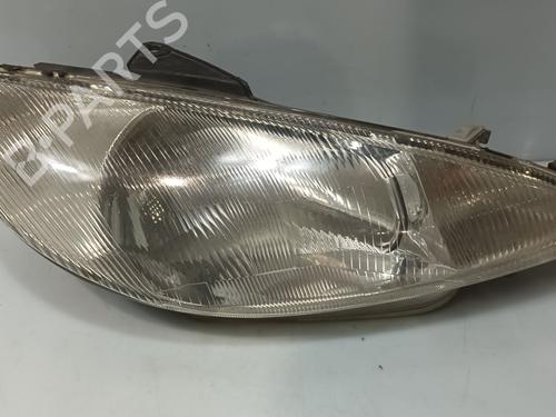 Used Right headlight PEUGEOT 206 Hatchback (2A/C) [1998-2012]  30625551