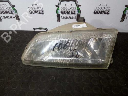 Left headlight PEUGEOT 106 I (1A, 1C) 1.0 (50 hp) 6204C2 | 6204C2 |