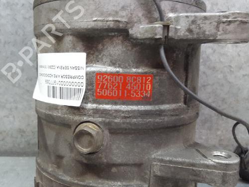 AC compressor NISSAN VANETTE CARGO Bus (HC 23) 1.6 i | BP12732299M34 