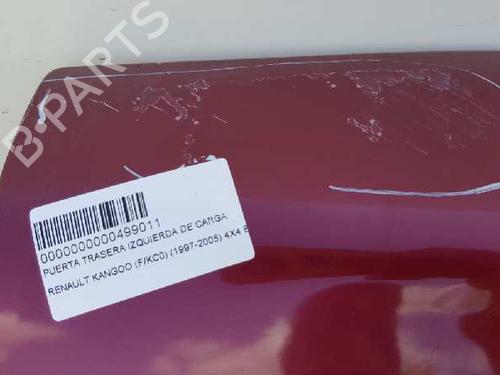 Left rear door RENAULT KANGOO (KC0/1_) 1.9 dCi 4x4 (KC0V) | BP15958532C4 