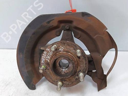 Used Left front steering knuckle Left front steering knuckle MAZDA 3 Saloon (BK) 1.6 DI Turbo (BK12Y) (109 hp) 40256666 40256666
