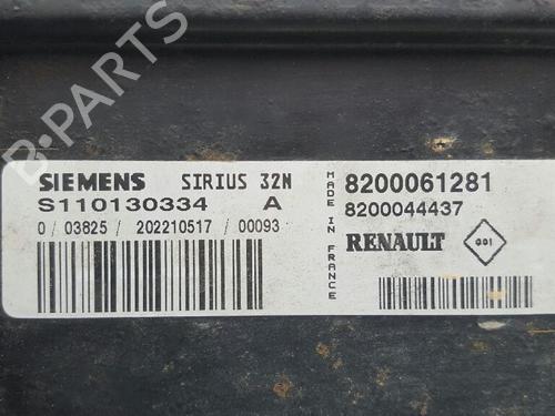 Engine control unit (ECU) RENAULT CLIO II (BB_, CB_) 1.4 (B/CB0C, B/CB0S) | BP12727420M57 
