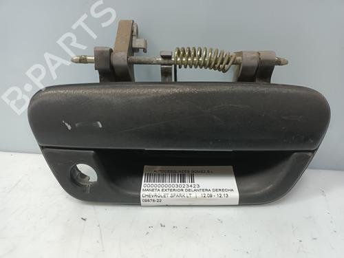 Used Front right exterior door handle CHEVROLET SPARK (M300) 1.2 (82 hp) 21043279