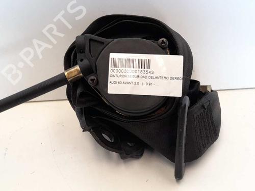 Used Front right seatbelt AUDI 80 B4 Saloon (8C2) 2.0 E (115 hp) 12724847