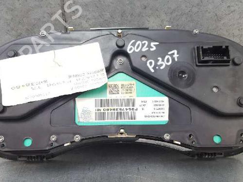 Instrument cluster PEUGEOT 307 (3A/C) 1.6 HDi | BP12728255C47 