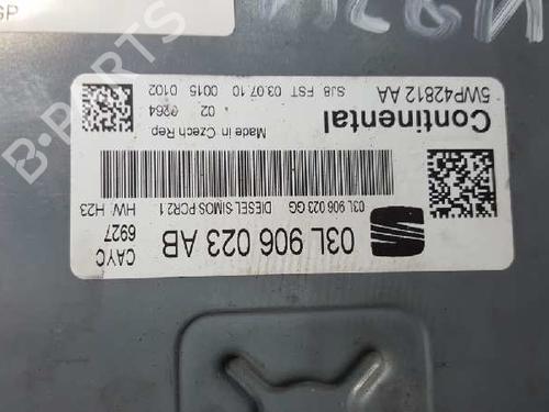 Engine control unit (ECU) SEAT LEON (1P1) 1.6 TDI | BP12712340M57 