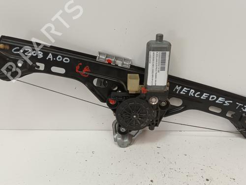 Rear left window mechanism MERCEDES-BENZ C-CLASS (W203) C 200 CDI (203.004) (116 hp) 12743213