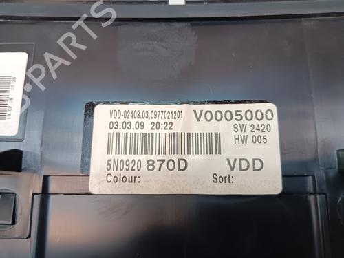 Instrument cluster VW TIGUAN (5N_)  | BP24336656C47 