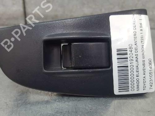 Used Right front window switch Right front window switch TOYOTA AVENSIS Estate (_T25_) 1.8 VVT-i (ZZT251_, ZZT251R) (129 hp) 12729485 12729485