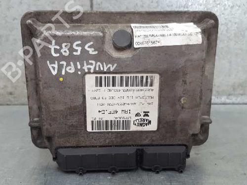 Used Engine control unit (ECU) FIAT MULTIPLA (186_) 1.6 100 16V (186AXA1A) (103 hp) 12695063