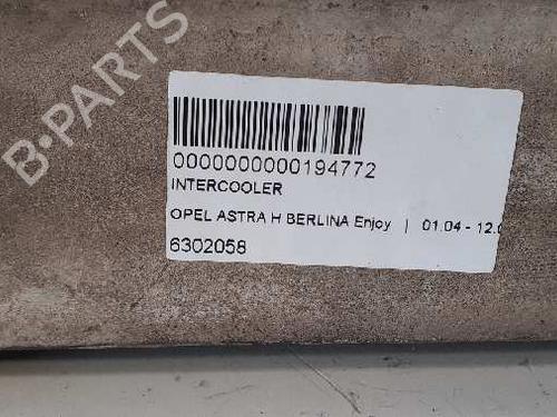 Intercooler OPEL ASTRA H (A04) 1.7 CDTI (L48) | BP12730663M30 