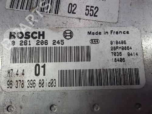 Engine control unit (ECU) PEUGEOT 306 (7B, N3, N5) 1.6 | BP12706055M57 