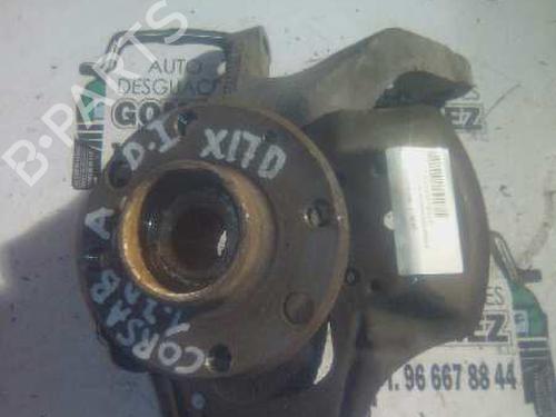 Left front steering knuckle OPEL CORSA B (S93) 1.7 D (F08, F68, M68) (60 hp) 12795526