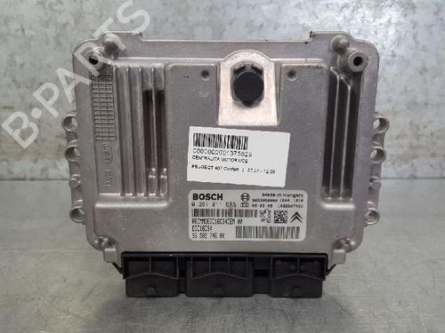 Used Engine control unit (ECU) PEUGEOT 407 (6D_) 1.6 HDi 110 (6D9HZC, 6D9HYC) (109 hp) 12704250