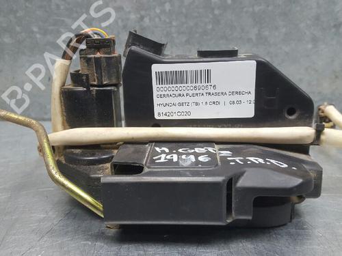 Højre bagtil lås HYUNDAI GETZ (TB) 1.5 CRDi (88 hp) 12808885