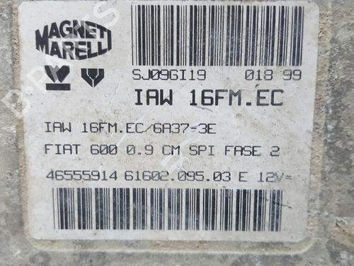 Engine control unit (ECU) FIAT SEICENTO / 600 (187_) 1.1 (187AXB, 187AXB1A, 187AXC1A02) | BP12815441M57 