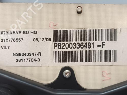 Instrument cluster RENAULT KANGOO (KC0/1_) 1.5 dCi | BP25625531C47 