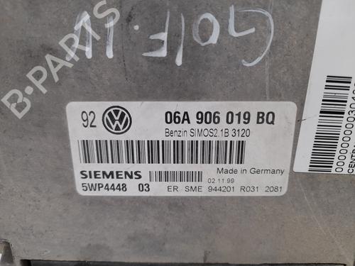 Engine control unit (ECU) VW GOLF IV (1J1) 1.6 | BP12786677M57 