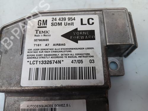 Kollisjonspute styreenhet OPEL CORSA C (X01)  | BP25743342M53 