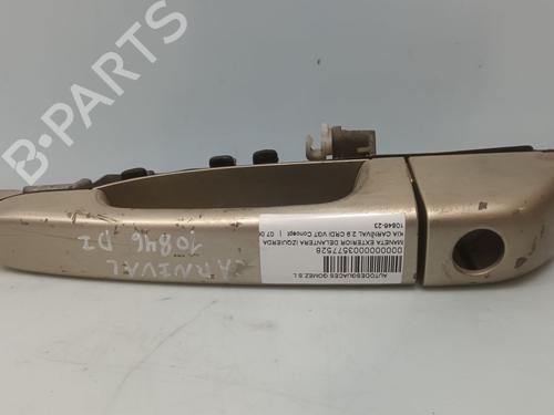 Used Front left exterior door handle KIA CARNIVAL / GRAND CARNIVAL III (VQ) 2.9 CRDi (185 hp) 29826310
