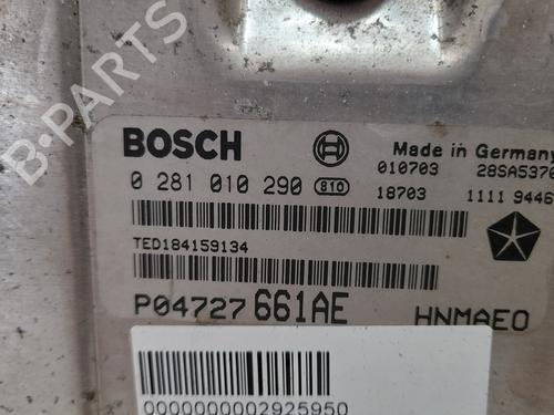 Engine control unit (ECU) CHRYSLER VOYAGER IV (RG, RS) 2.5 CRD | BP12782859M57 
