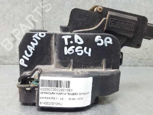 Used Rear right lock KIA PICANTO I (SA) 1.1 (65 hp) 12805876