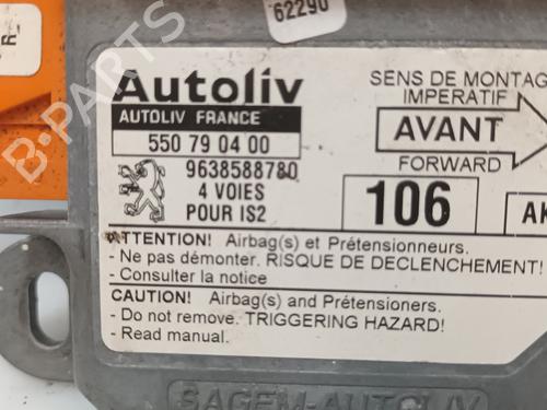 Kollisjonspute styreenhet PEUGEOT 106 II (1A_, 1C_) 1.5 D | BP27526081M53 