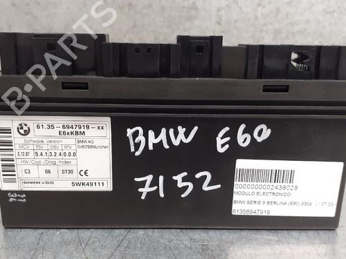Used Electronic module BMW 5 (E60) 530 d (218 hp) 12754836