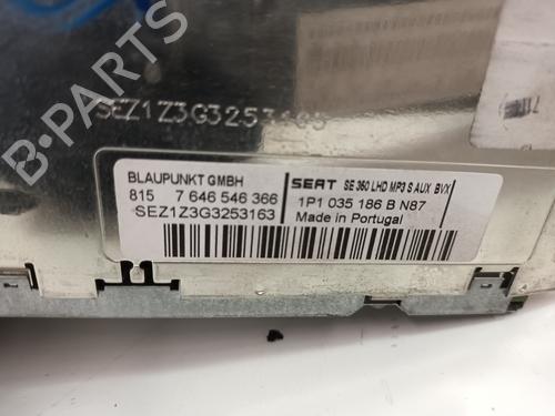 Radio SEAT LEON (1P1) 1.9 TDI | BP12800983E6 