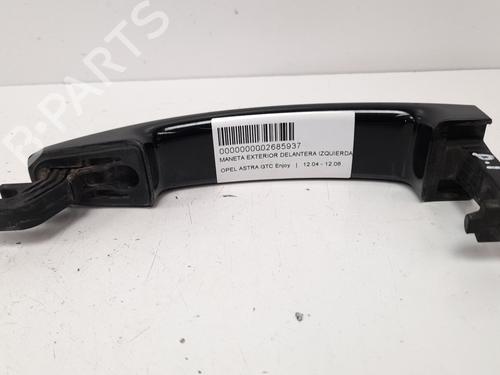 Front left exterior door handle OPEL ASTRA H (A04)  | BP12851447C128 