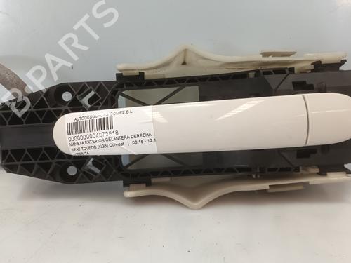 Used Front right exterior door handle SEAT TOLEDO IV (KG3) [2012-2019]  29140262