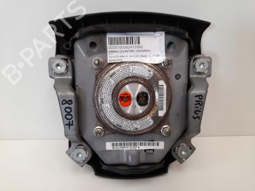 Driver airbag TOYOTA PRIUS Liftback (_W2_) 1.5 Hybrid (NHW20_, NHW20R) | BP12756045C9 