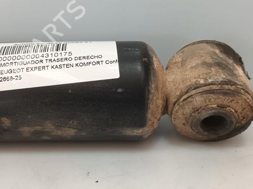 Right rear shock absorber PEUGEOT EXPERT Van (222) 2.0 HDI | BP30110941M19 
