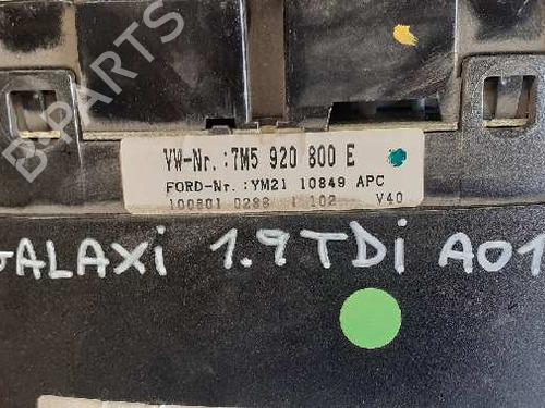 Instrument cluster FORD GALAXY I (WGR) 1.9 TDI | BP12697736C47 