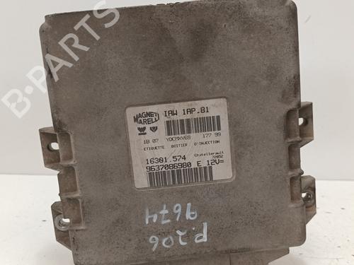 Used Engine control unit (ECU) PEUGEOT 206 Hatchback (2A/C) 1.4 LPG (75 hp) 12785408