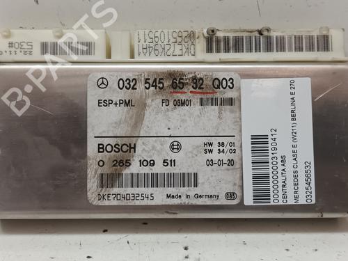 Used Control unit MERCEDES-BENZ E-CLASS (W211) E 270 CDI (211.016) (177 hp) 15959932
