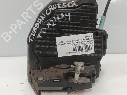 Used Rear right lock TOYOTA URBAN CRUISER (_P1_) [2007-2016]  25917639