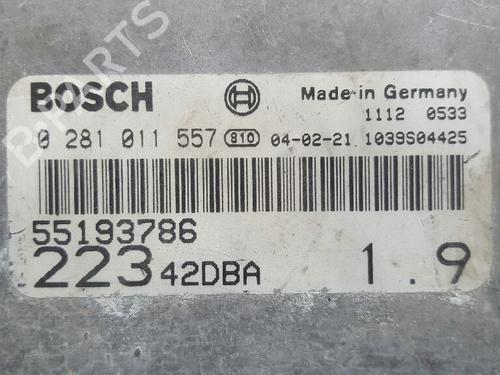 Engine control unit (ECU) FIAT DOBLO Box Body/MPV (223_) 1.9 JTD | BP12695495M57 