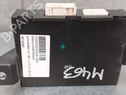 Electronic module ALFA ROMEO 147 (937_) 1.9 JTDM 16V (937.AXN1B, 937.BXN1B) | BP12757309M83 