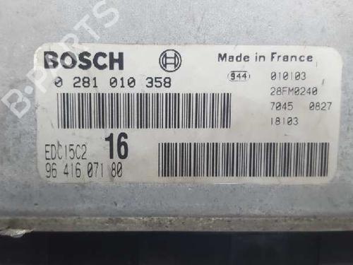 Engine control unit (ECU) CITROËN XSARA PICASSO (N68) 2.0 HDi | BP12812754M57 