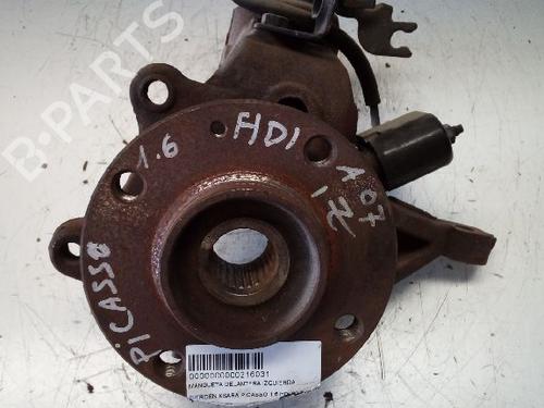 Used Left front steering knuckle CITROËN XSARA PICASSO (N68) 1.6 HDi (90 hp) 12744691