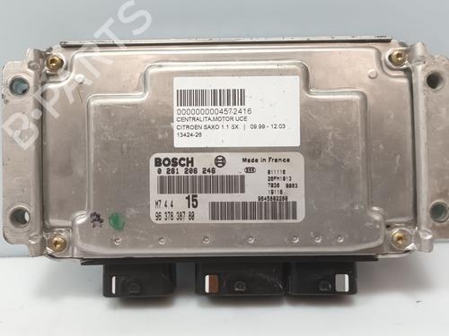 Used Engine control unit (ECU) Engine control unit (ECU) CITROËN SAXO (S0, S1) 1.1 X, SX (60 hp) 34371678 34371678