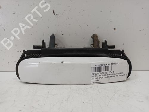 Used Rear left exterior door handle AUDI A3 Sportback (8PA) [2004-2015]  17333362