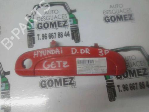 Højre fortil udvendigt håndtag HYUNDAI GETZ (TB) 1.1 (63 hp) 12795607