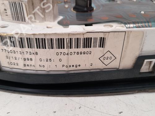 Instrument cluster RENAULT KANGOO (KC0/1_) 1.2 (KC0A, KC0K, KC0F, KC01) | BP12773950C47 