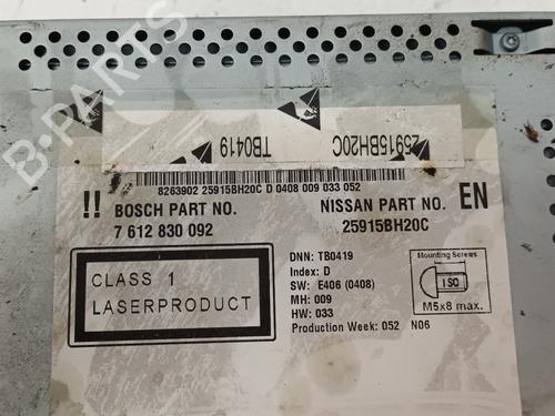Radio NISSAN QASHQAI I (J10, NJ10) 1.6 | BP14834141E6 