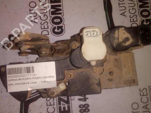 Used Rear left lock OPEL FRONTERA B (U99) 2.2 i (6B_ZC, 6B_VF, 6B_66, 6B_76) (136 hp) 12694401